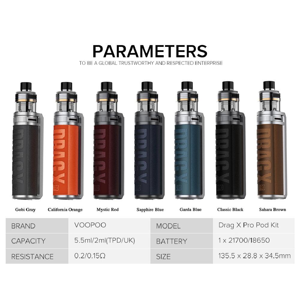 DRAG X PRO 100W แบบใช้ถ่าน