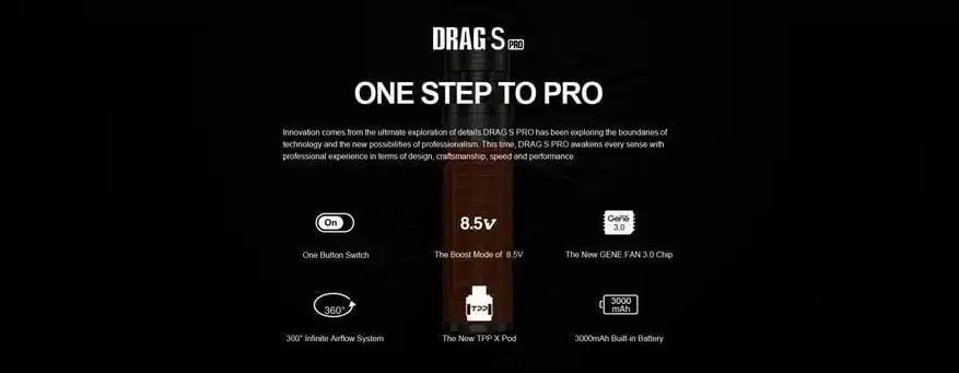 แดร็ก เอส โปร 80W