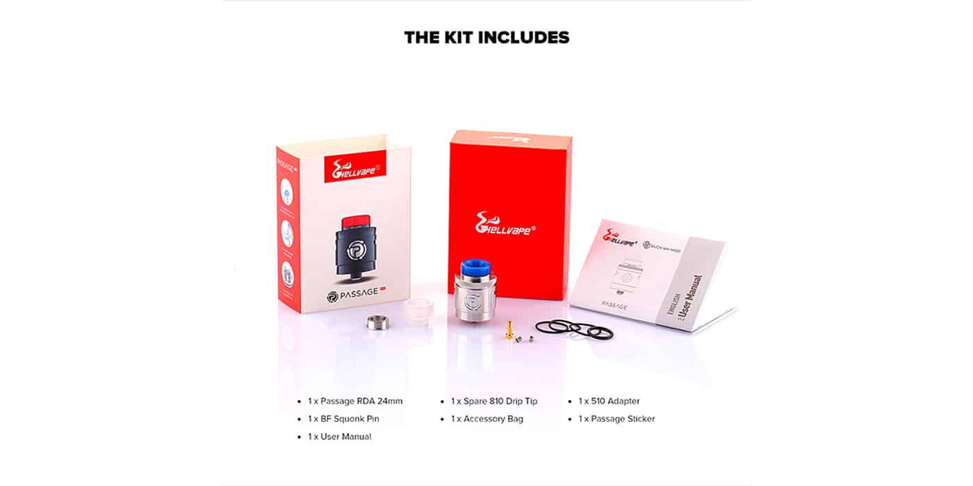 HELLVAPE PASSAGE RDA 24MM