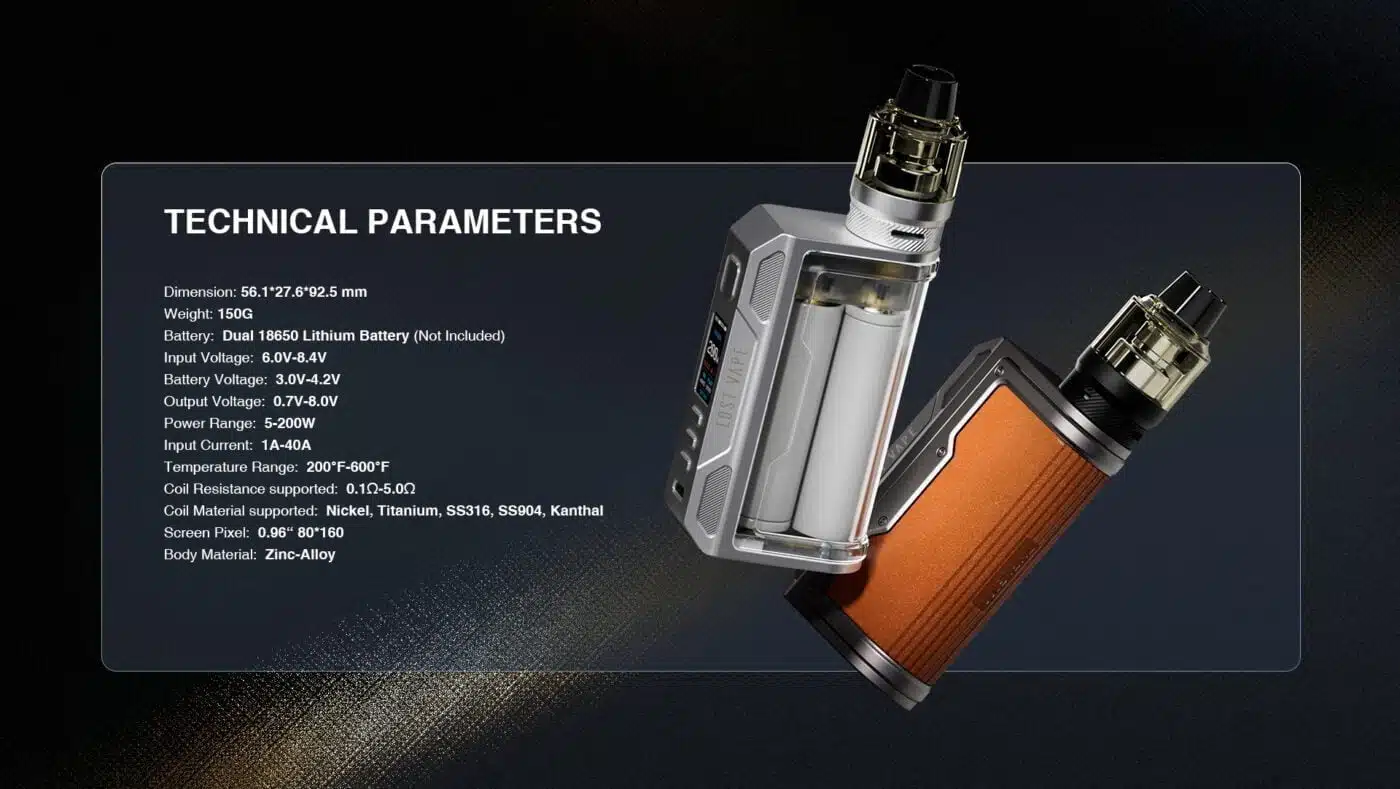 LOSTVAPE THELEMA QUEST 200W KIT