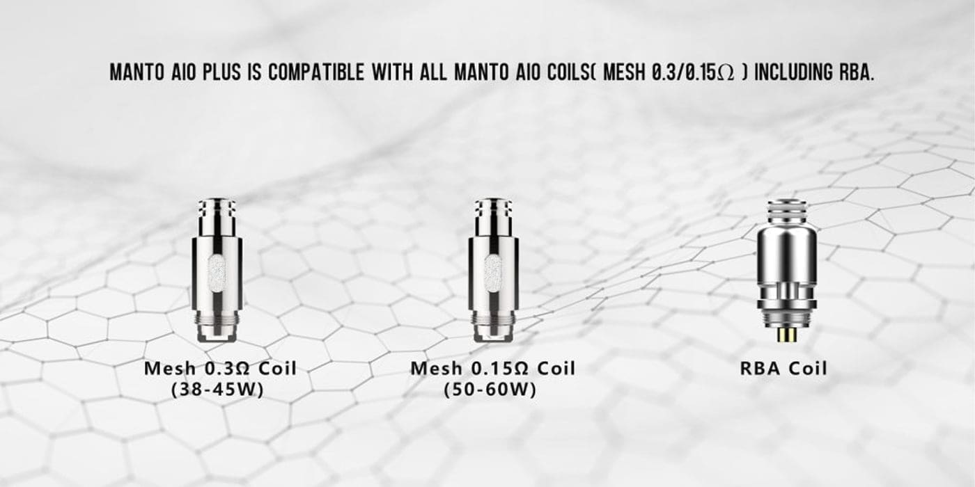 RINCOE MANTO AIO JELLYBOX COIL คอยล์ 0.3 โอห์ม
