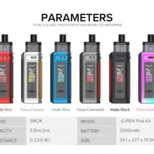 SMOK G-PRIV POD KIT 2500mAh
