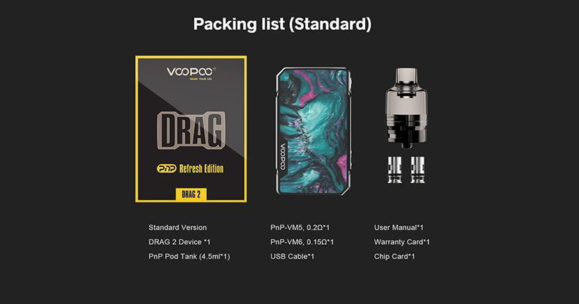 DRAG 2 KIT REFRESH EDITION