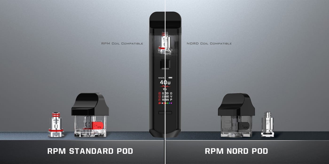 แท็งค์เปล่า SMOK NORD 4 REPLACEMENT EMPTY สำหรับคอยล์ RPM2