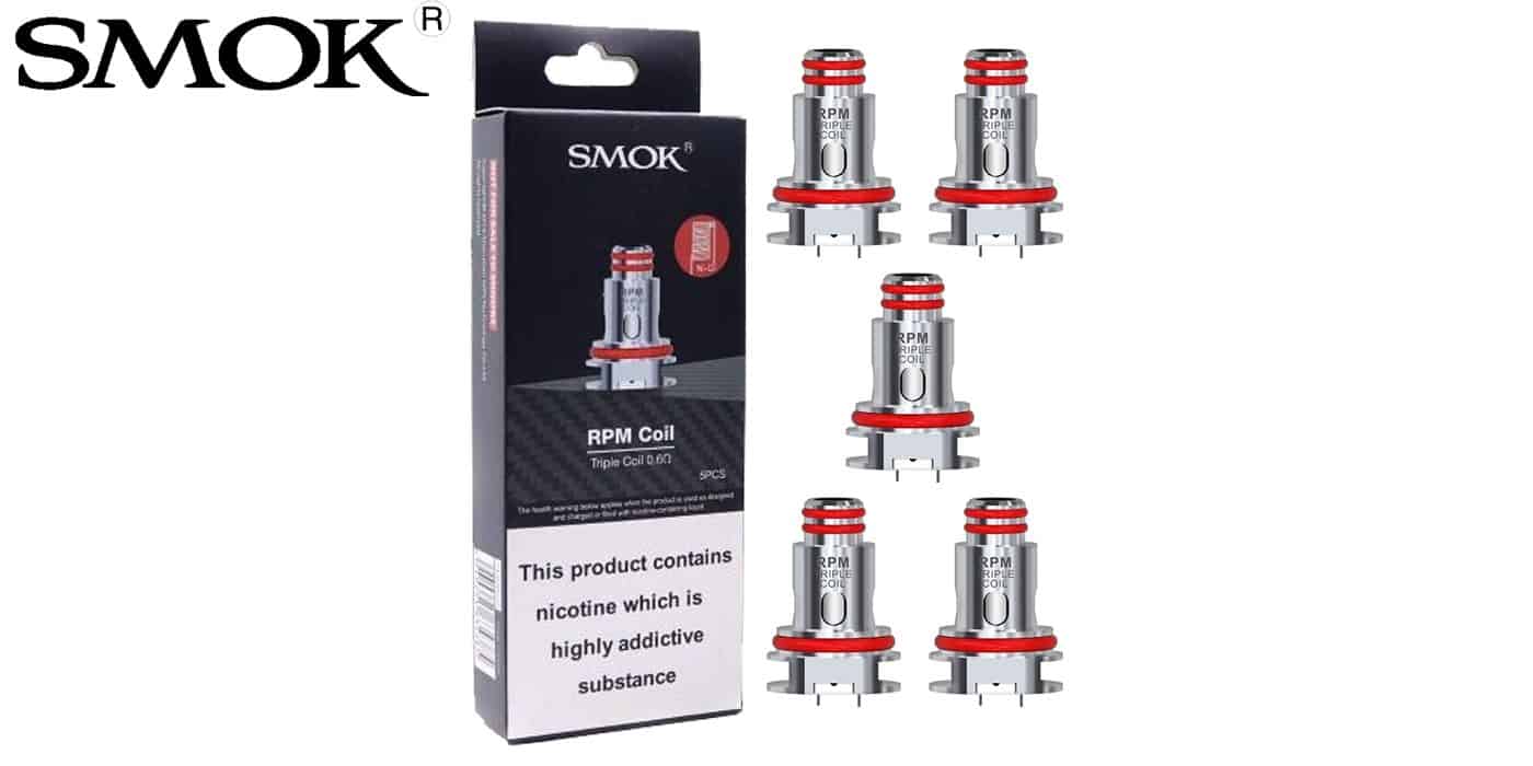 SMOK RPM TRIPLE COIL คอยล์ 0.6