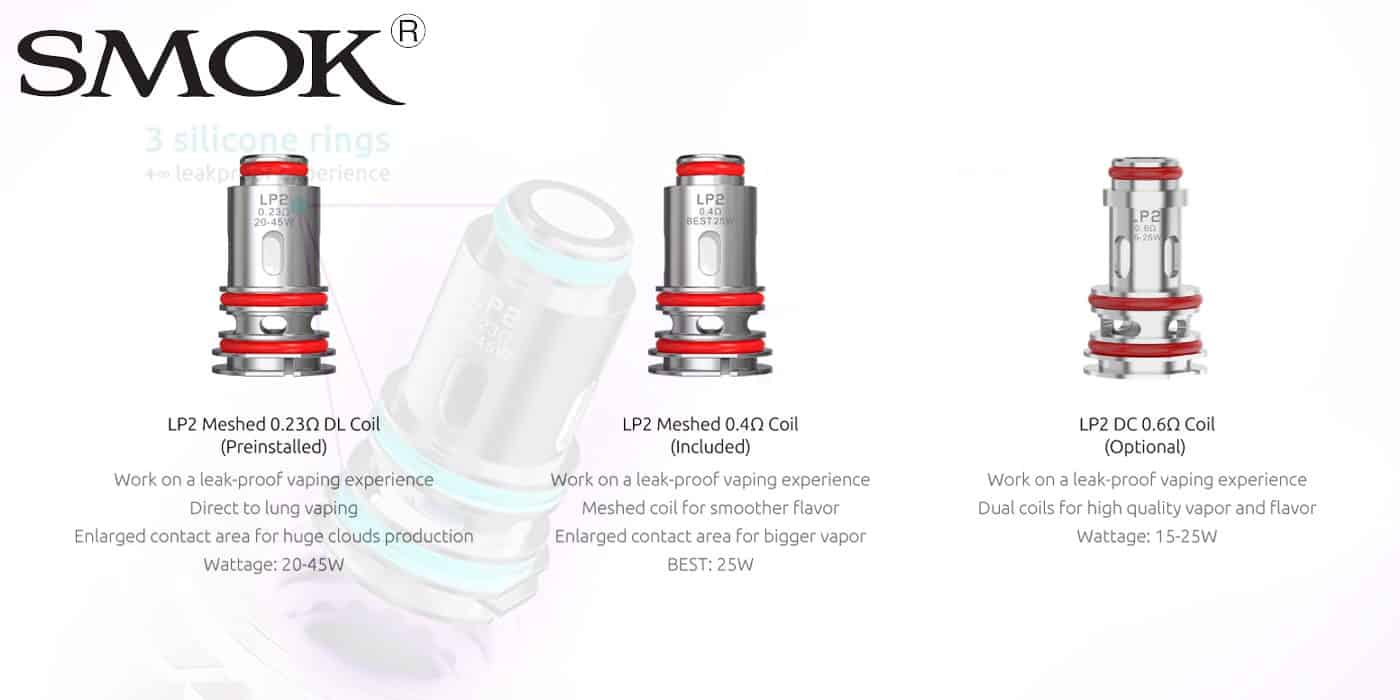 SMOK RPM4 LP2 DC COIL คอย 0.4 โอห์ม
