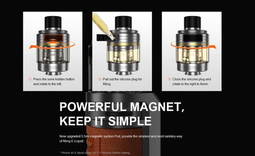 VOOPOO TPP-X POD TANK SET พร้อมคอยล์