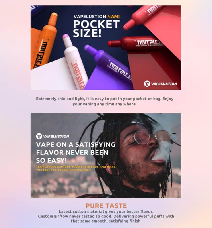 Hannya Nami Disposable Pod ใช้แล้วทิ้ง