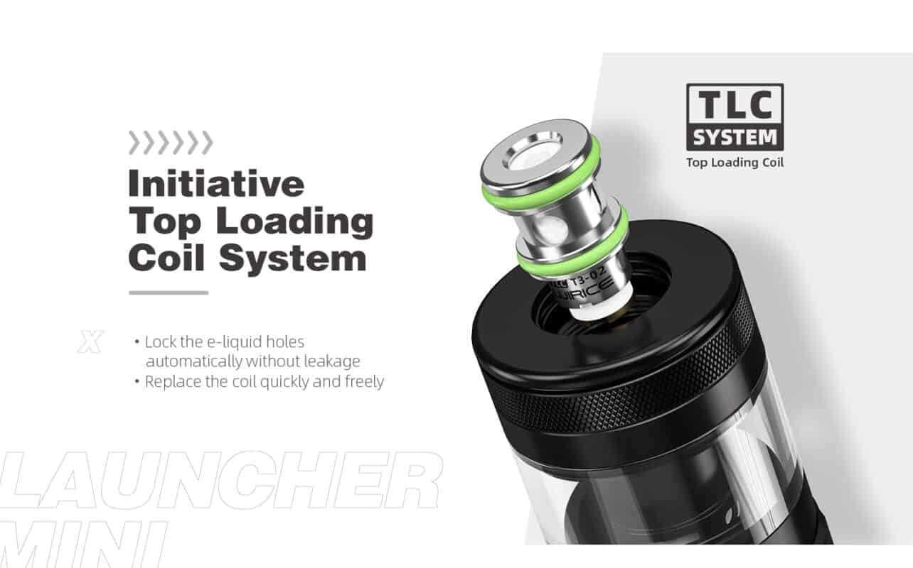 Hellvape Launcher Mini Coil คอยล์ 1.2 โอห์ม