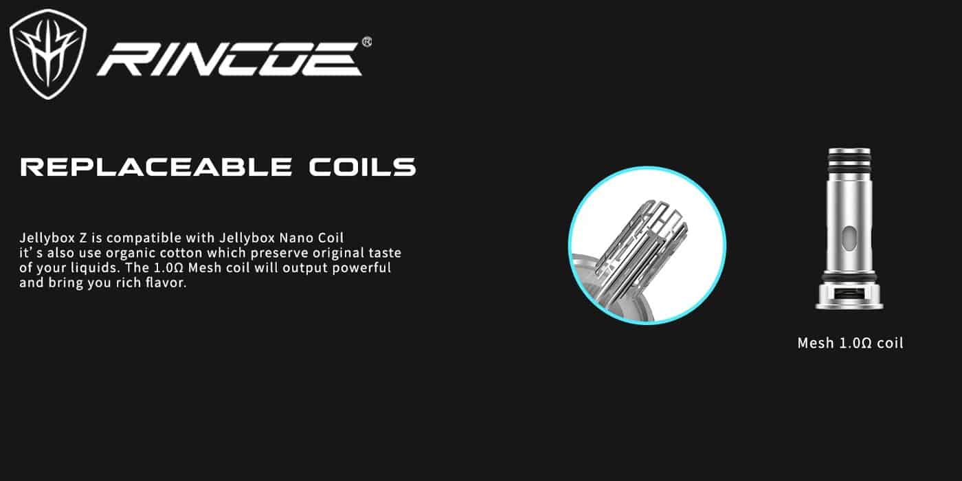 Rincoe Jellybox Nano COIL คอยล์ 1.0 โอห์ม