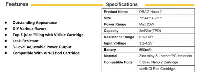 วูปู แดร็ก Nano 2