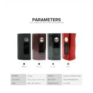 ASMODUS MINIKIN3 200W BOX MOD
