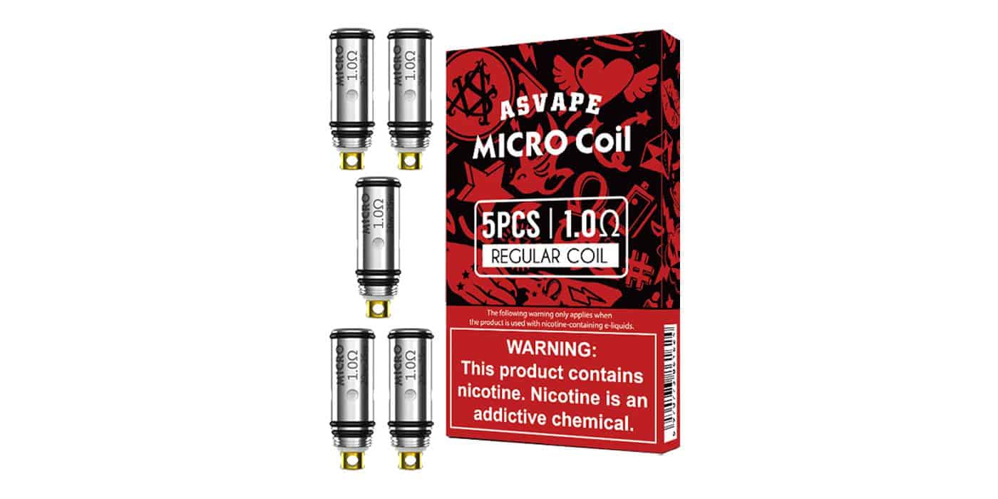Asvape Micro COIL คอยล์ 1.0 โอห์ม