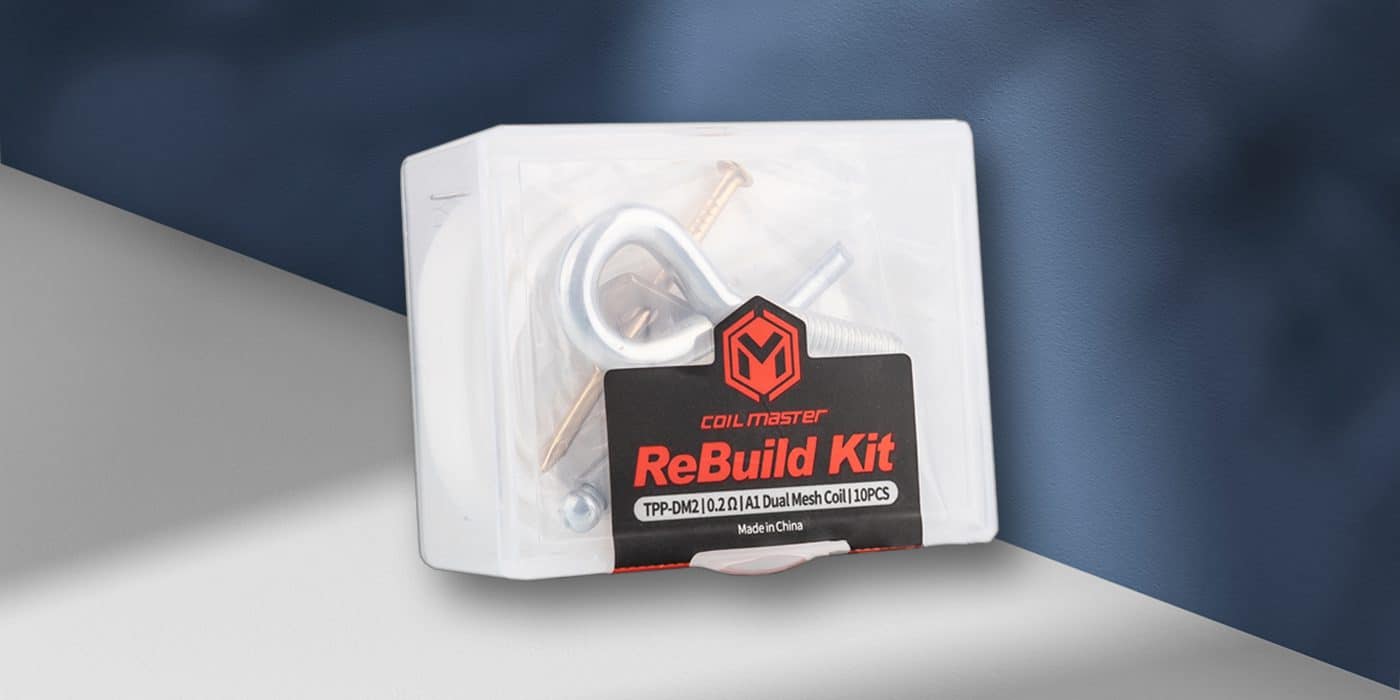 COIL MASTER REBUILD KIT(RBK) FOR TPP-DM2 0.2 โอห์ม