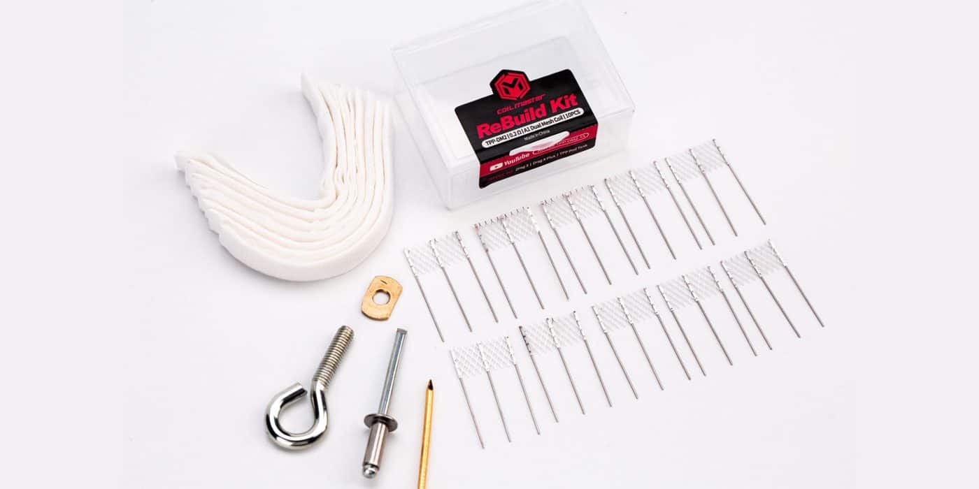 COIL MASTER REBUILD KIT(RBK) FOR TPP-DM2 0.2 โอห์ม