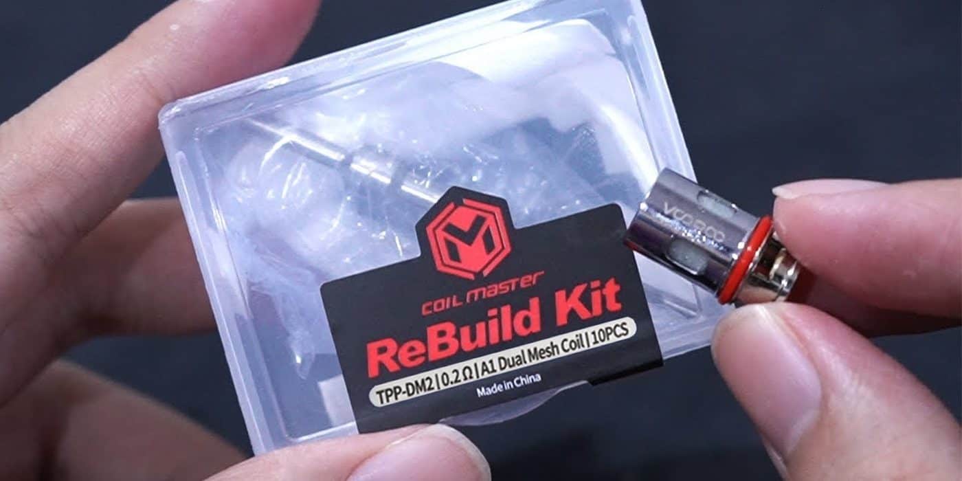 COIL MASTER REBUILD KIT(RBK) FOR TPP-DM2 0.2 โอห์ม