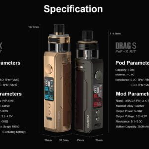 DRAG X PNP-X KIT POD 80W
