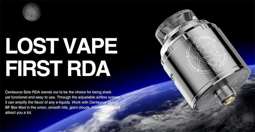 LOST VAPE CENTAURUS SOLO RDA 24MM