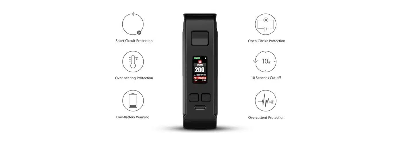 VANDY VAPE GAUR-21 MOD 200W