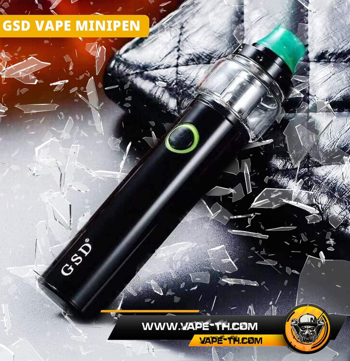 GSDVAPE MINIPEN POD KIT แบตเตอรี่ในตัว 1500mAh