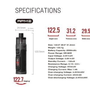 SMOK RPM 5 POD KIT 80W