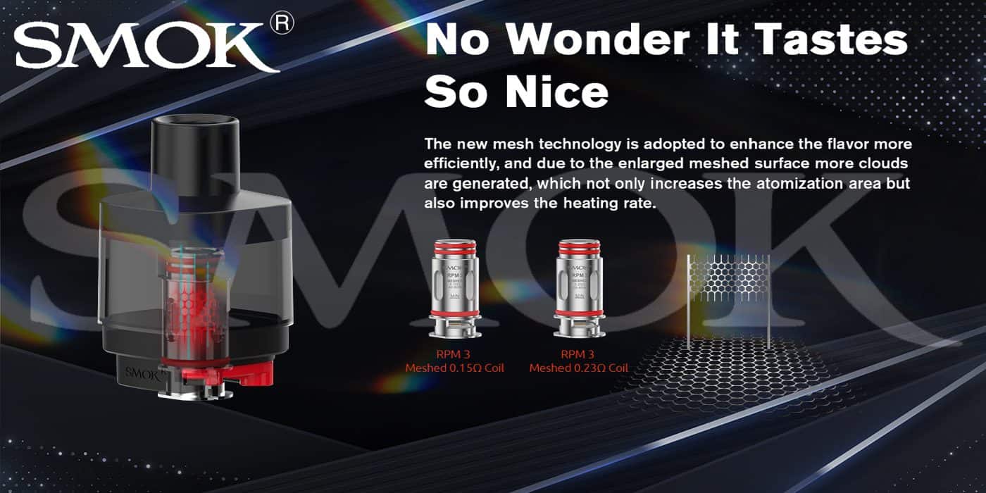 SMOK RPM3 MESH COIL คอยล์ 0.23 โอห์ม