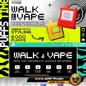 WALKIE VAPE DISPOSABLE KIT 6000 PUFF