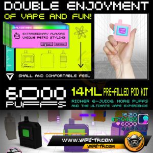 WALKIE VAPE DISPOSABLE KIT 6000 PUFF