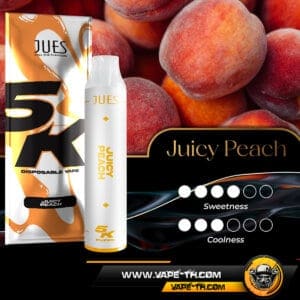 JUES 5000 PUFFS POD Juicy Peach