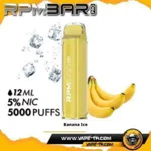 RPM BAR PRO 5000 PUFFS Banana ice