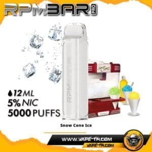 RPM BAR PRO 5000 PUFFS Snow cone ice