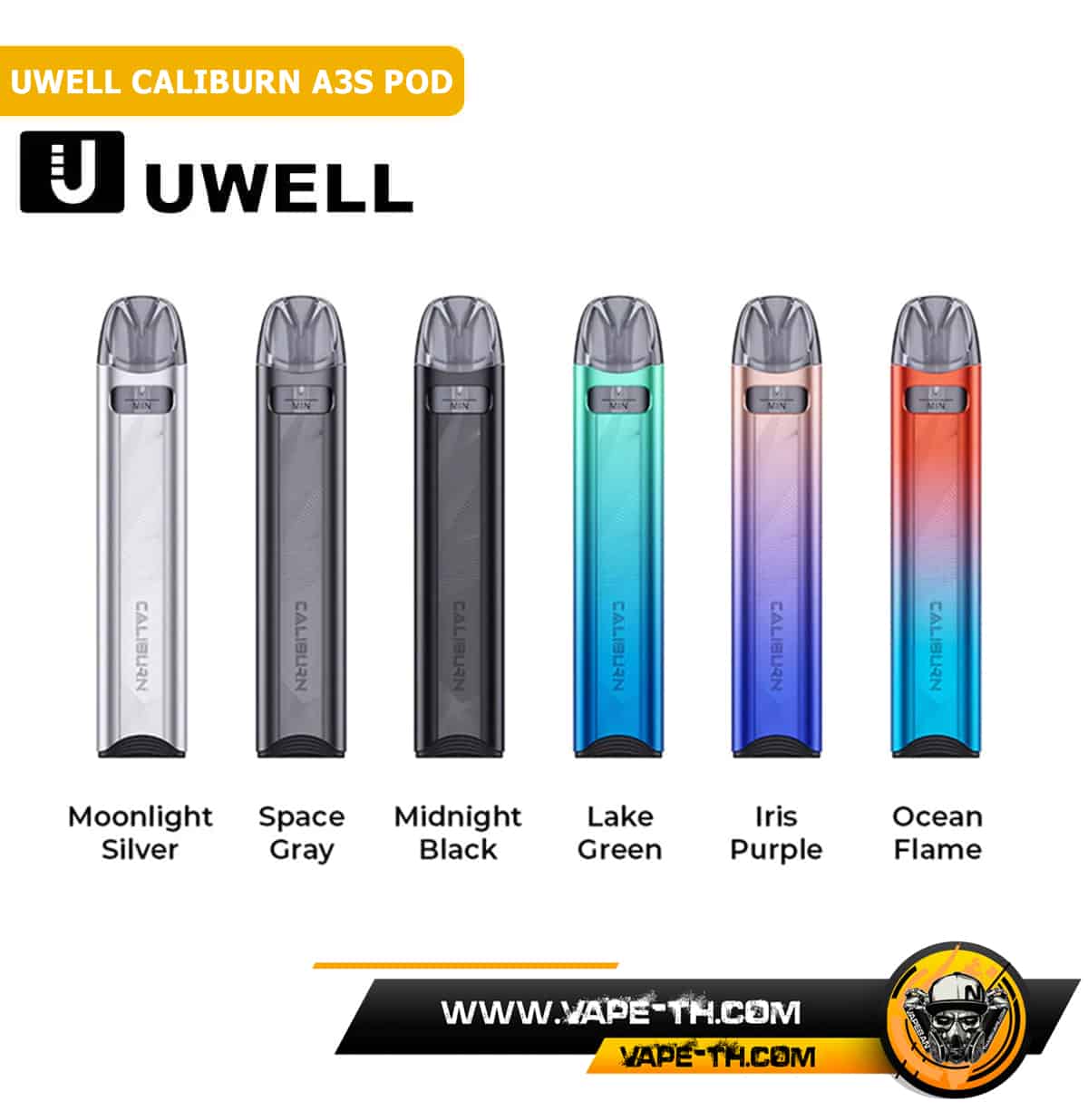UWELL CALIBURN A3S POD Color