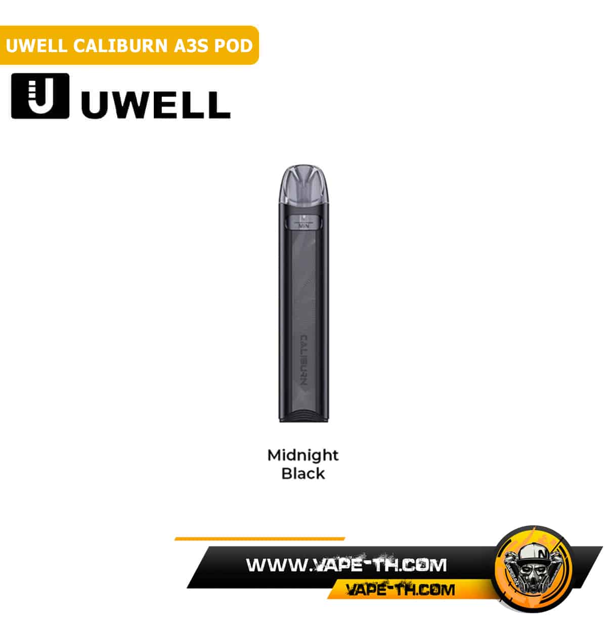 UWELL CALIBURN A3S POD Moonlight Black