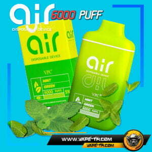 VibezAIR 6000PUFFS Mint Green