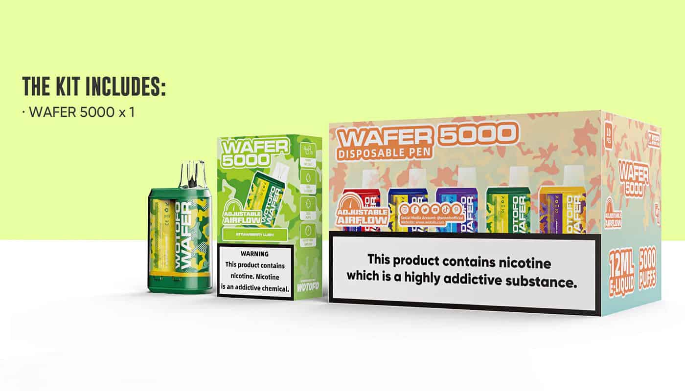 WOTOFO WAFER 5000 PUFFS