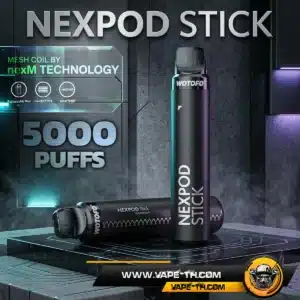 Nexpod Stick 5000 Puffs พอตเปลี่ยนหัวได้