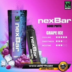 NEXBAR 5000PUFFS Grape Ice