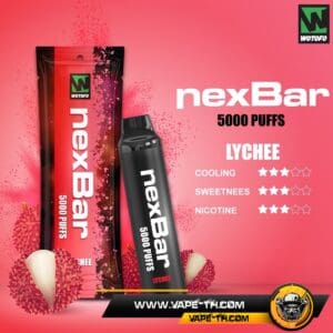 NEXBAR 5000PUFFS Lychee