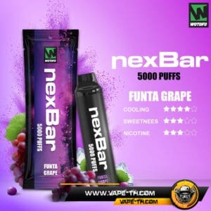 NEXBAR 5000PUFFS Funta Grape