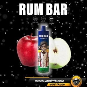 RUM BAR 9000 PUFFS Double Apple