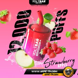 หัวพอต VOLTBAR 12000คำ Strawberry Apple