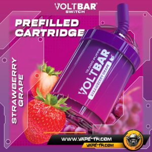 หัวพอต VOLTBAR 12000คำ Strawberry Grape