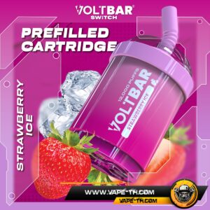หัวพอต VOLTBAR 12000คำ Strawberry Ice