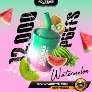 หัวพอต VOLTBAR 12000คำ Watermelon Kiwi