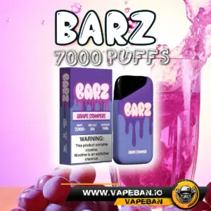 Barz 7k Grape Stompers