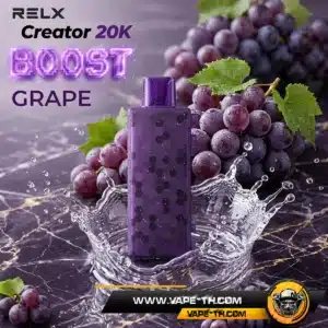 หัว Relx Creator Boost 20000Puffs Grape