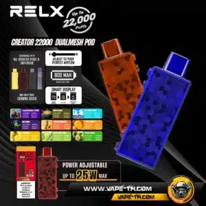 หัว Relx Creator 22000 Puffs