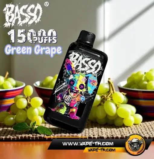 Basso 15K Nic 5% Green Grape