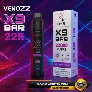 Venozz X9 Bar 22K 22,000 คำ