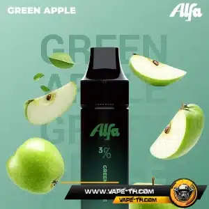 Alfa 20000คำ Puffs Green Apple
